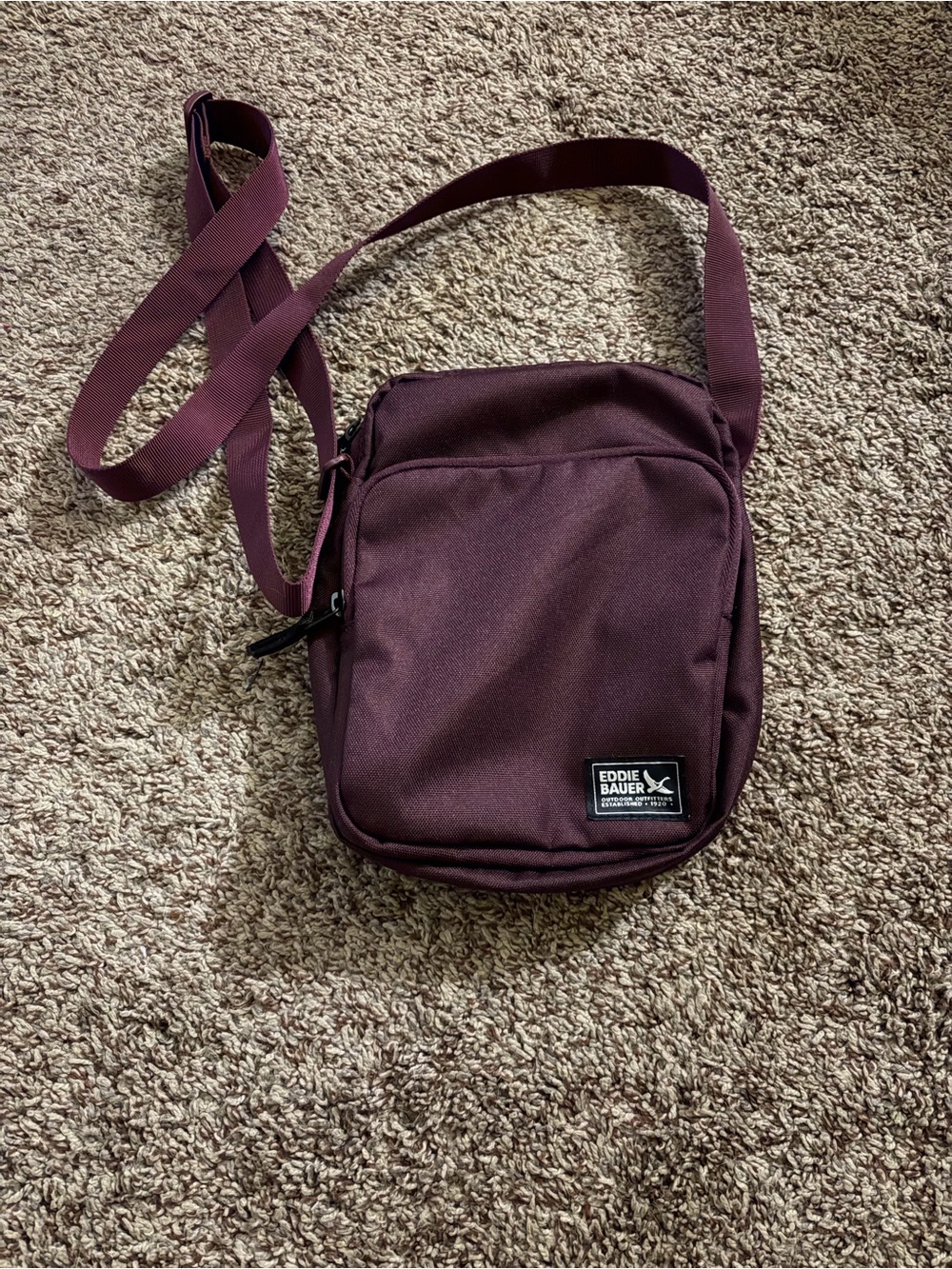 Eddie Bauer Jasper Crossbody Bag in Plum